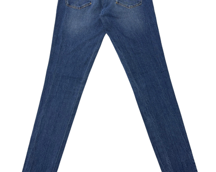 Guess Embellished Skinny Fit Mid-Wash Jeans