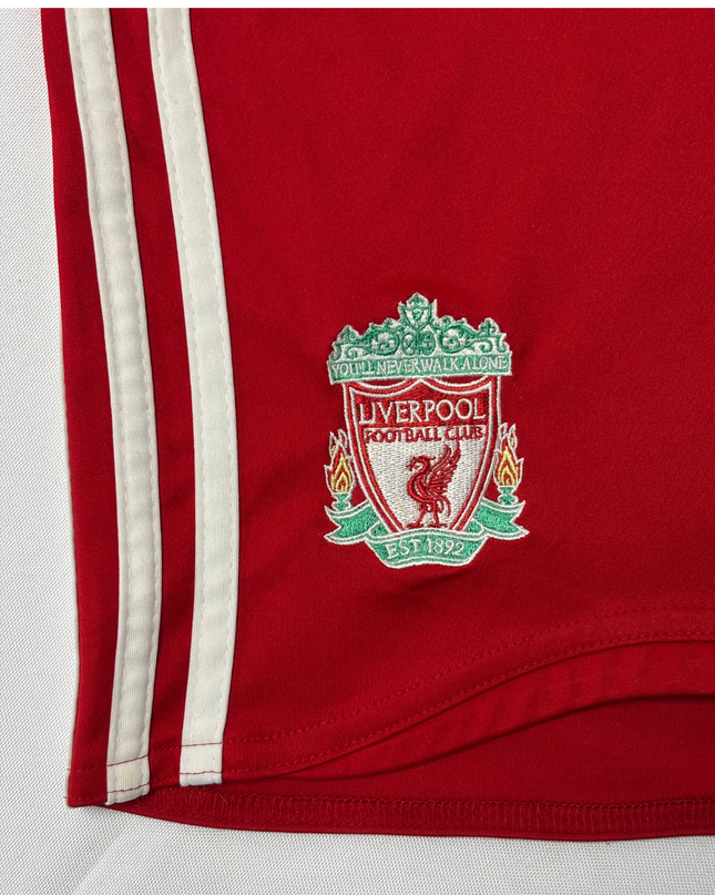 Adidas Liverpool FC 2008 Clima365 Red Football Shorts - M | Waist: 30"