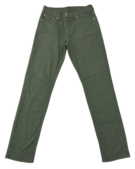 Levi's 511 Olive Green Slim Fit Twill Trousers