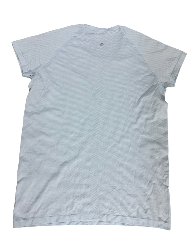 Lululemon Light Blue Seamless Short Sleeve Performance Tee - XXL