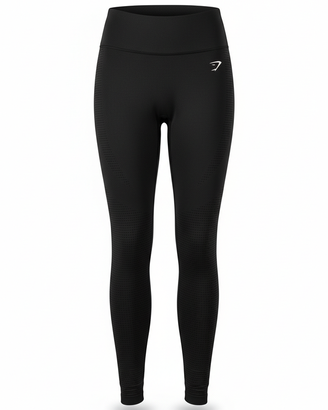 Gymshark Vital Seamless High-Waisted Black Leggings
