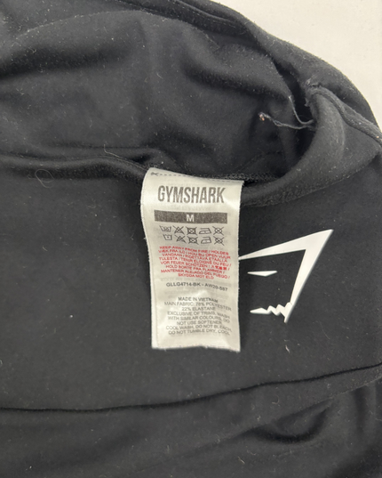 Gymshark Black High-Waisted Seamless Leggings - XS | Waist: 24"