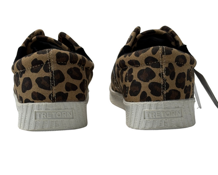 Tretorn Lil Nylite Lace Leopard Print Sneakers | Brown | EU 37.5
