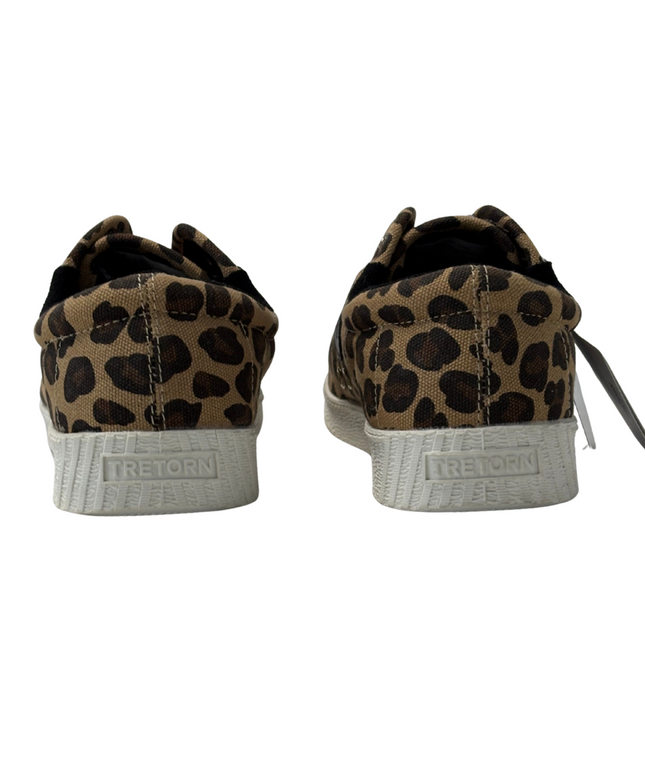 Tretorn Lil Nylite Lace Leopard Print Sneakers | Brown | EU 37.5