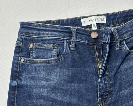 Mango Blue Soho Skinny Denim Jeans
