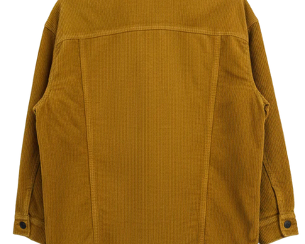 Zara Mustard Yellow Oversized Corduroy Jacket