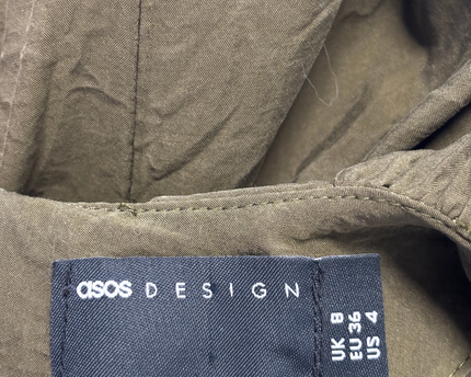 ASOS Olive Green Maxi Dress