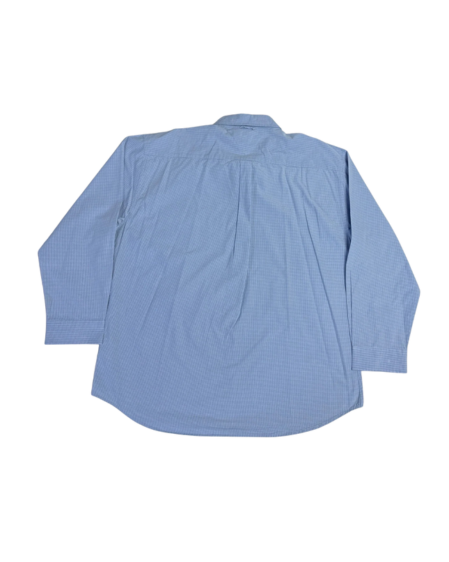Tommy Hilfiger Light Blue Gingham Long Sleeve Shirt