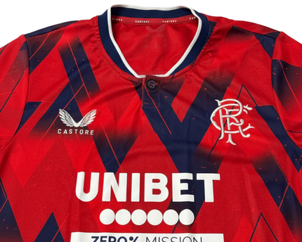 Castore Red Rangers FC Pre-Match Graphic Jersey