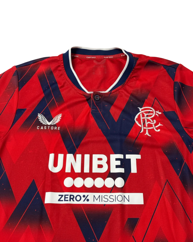 Castore Red Rangers FC Pre-Match Graphic Jersey