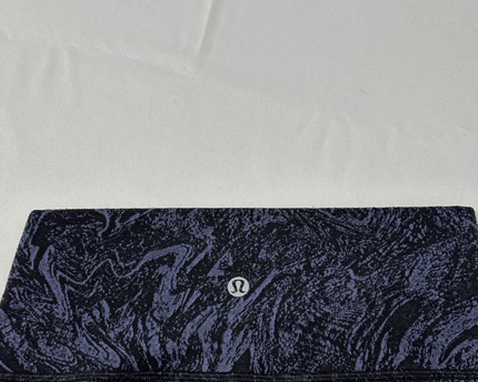 Lululemon Black and Purple Marble High-Waisted Leggings