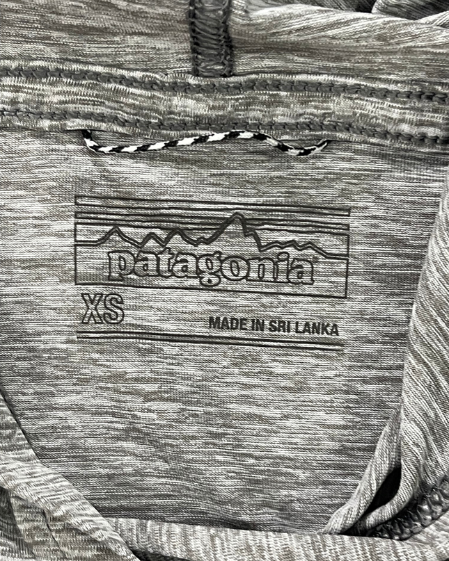 Patagonia Grey Heathered Performance Sun Hoodie