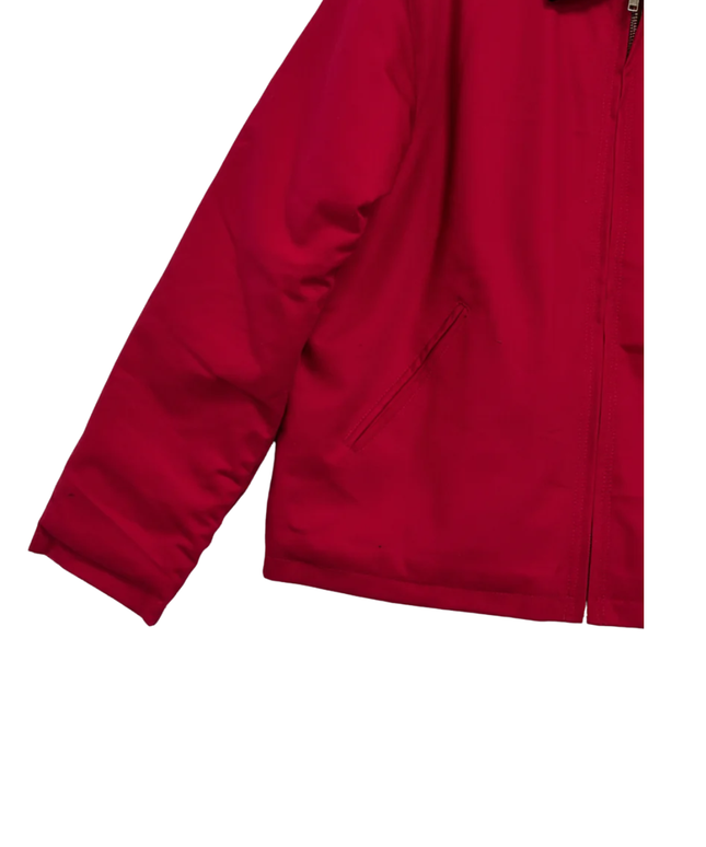 Reworked Carhartt Red Detroit Style Workwear Jacket