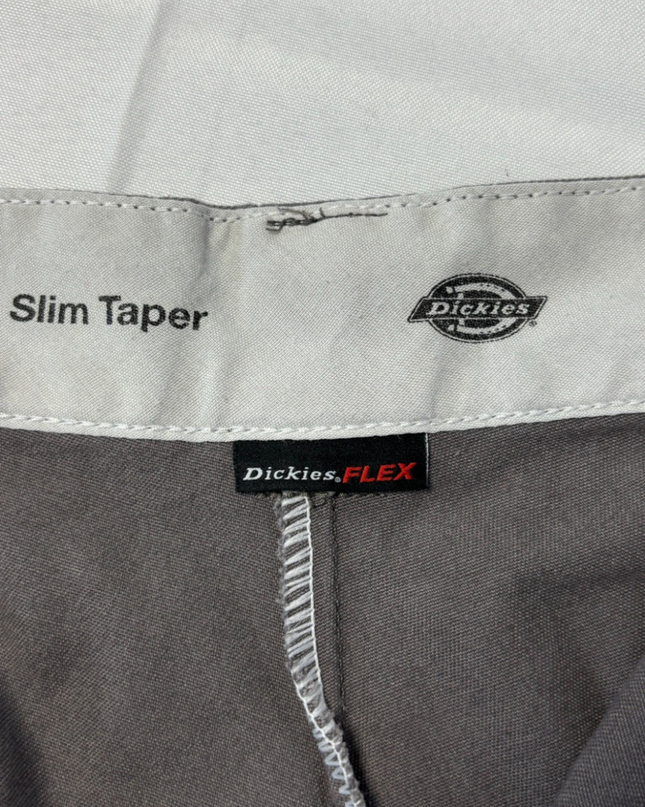 Dickies Grey Slim Taper FLEX Work Pants