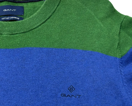GANT Multi-color Cotton Cashmere Striped Sweater