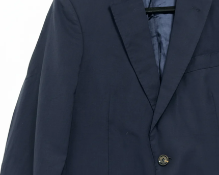Carolina Herrera Navy Blue Tailored Blazer