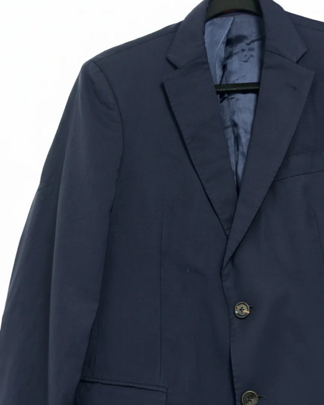 Carolina Herrera Navy Blue Tailored Blazer