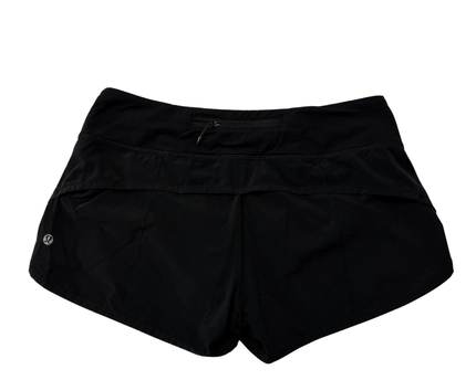 Lululemon Black Speed Up High-Rise Running Shorts