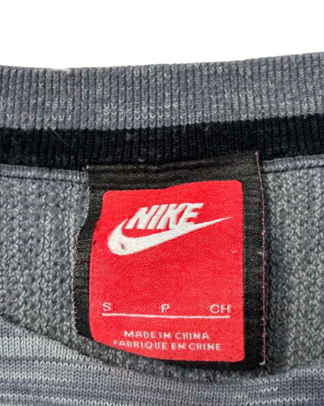 Nike Grey Tech Knit Crewneck Sweater