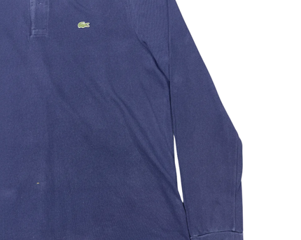 Lacoste Navy Blue Long Sleeve Polo Shirt