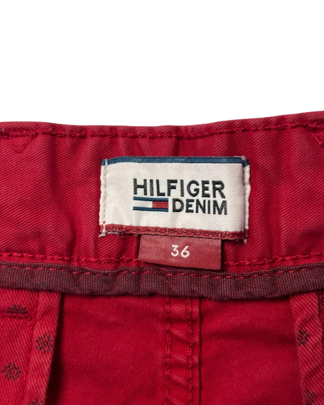 Hilfiger Denim Red Men's Casual Chino Shorts