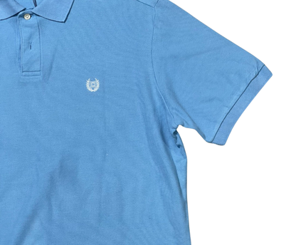 CHAPS Light Blue Short Sleeve Polo Shirt