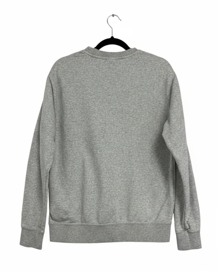 Nike Grey Graphic Print Crewneck Sweatshirt