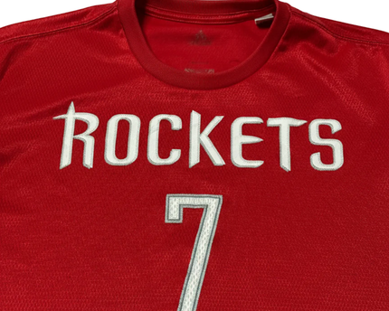 Adidas Red Houston Rockets Jeremy Lin #7 NBA Jersey