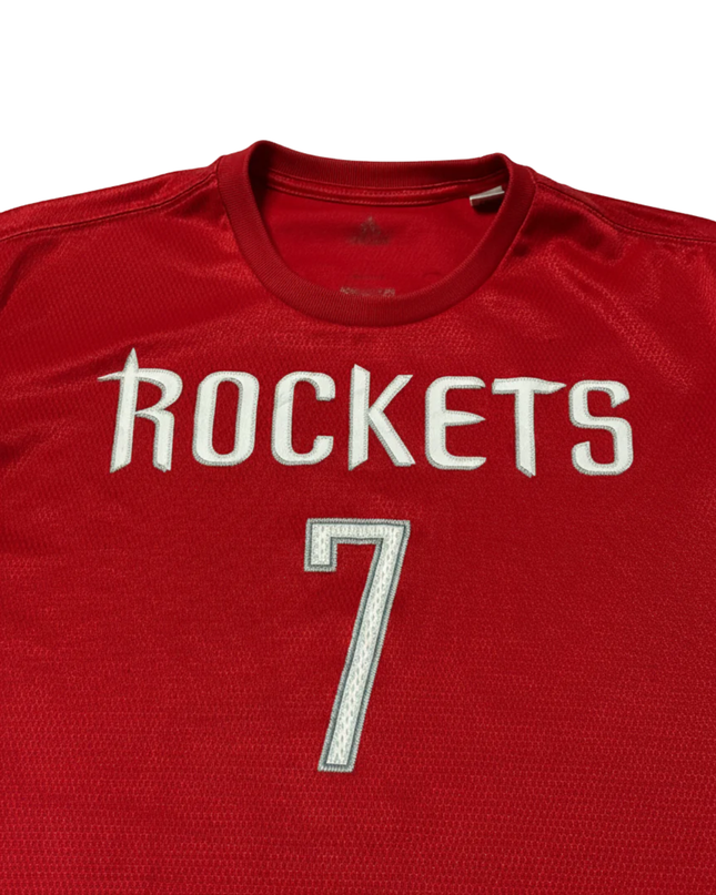 Adidas Red Houston Rockets Jeremy Lin #7 NBA Jersey