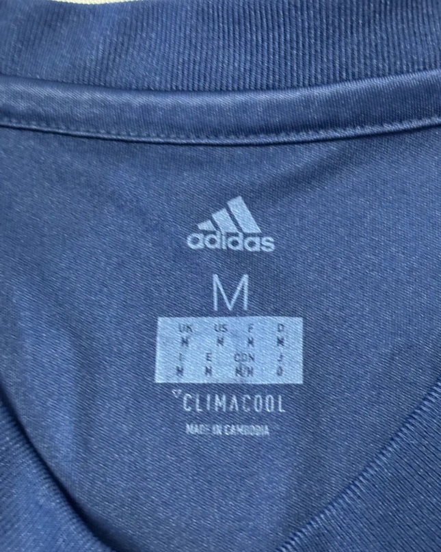 Adidas Blue FC Bayern München Short Sleeve Football Jersey