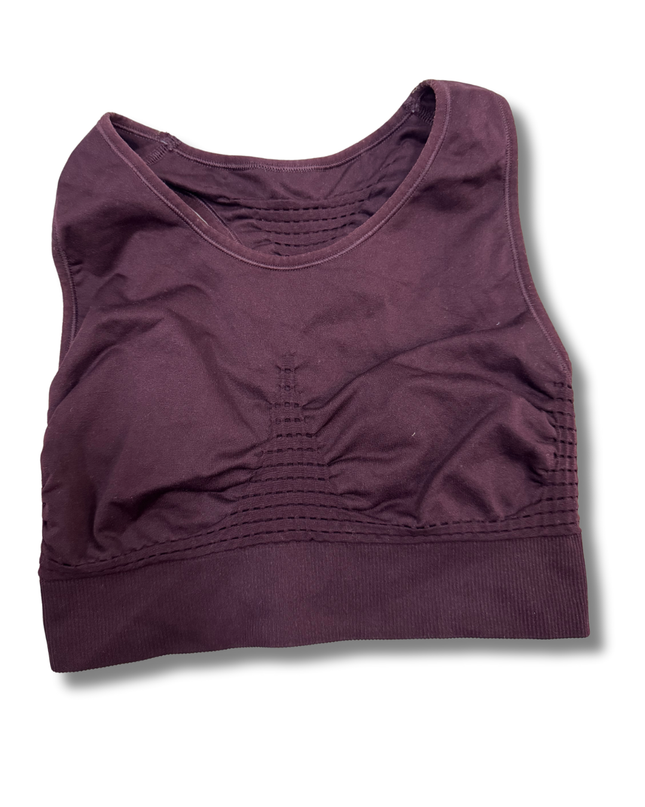 SweatyBetty Maroon Sports Top - XS