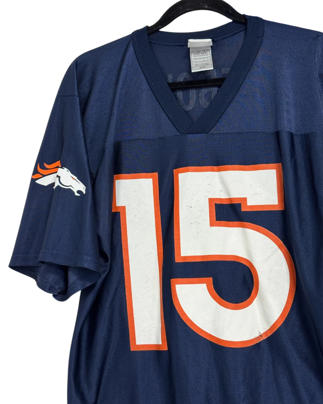 NFL Navy Blue Denver Broncos Tim Tebow #15 Football Jersey