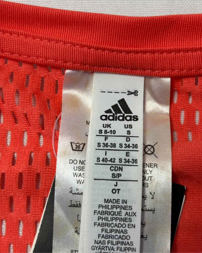 Adidas Red Climacool Performance Mesh T-Shirt W/Tags