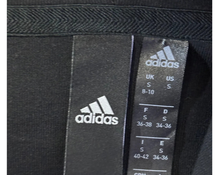 Adidas Black Full-Zip Performance Hoodie