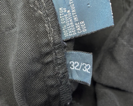 Polo Ralph Lauren Black Straight Fit Cotton Denim Jeans