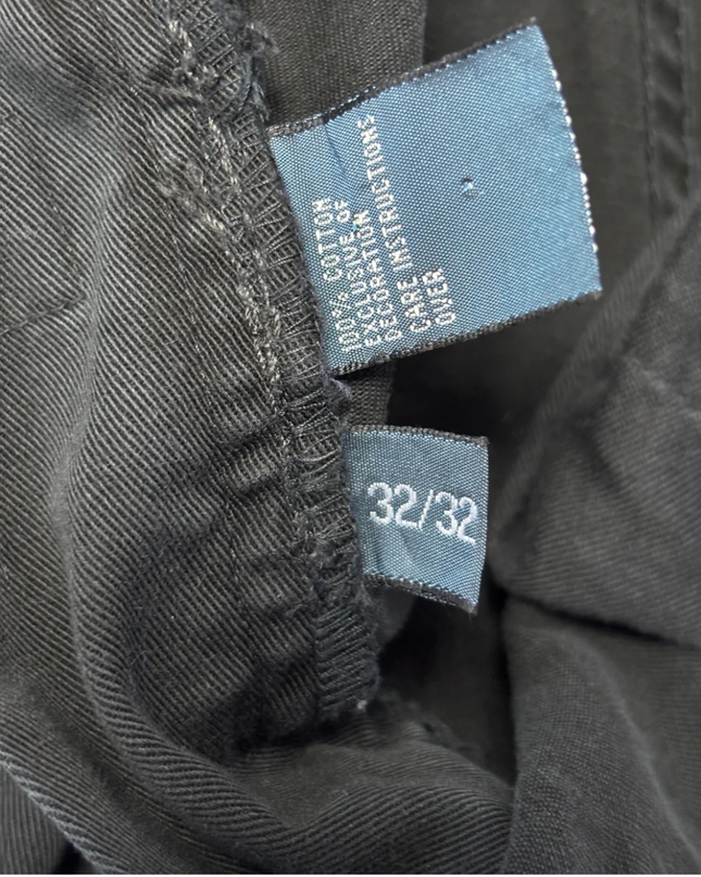 Polo Ralph Lauren Black Straight Fit Cotton Denim Jeans