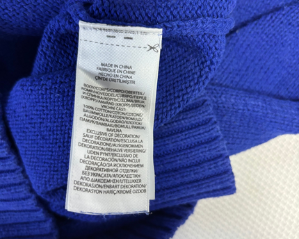 Polo Ralph Lauren Blue Polo Bear Knit Sweater
