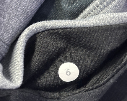 Lululemon Black High-Performance Tight Sports Shorts