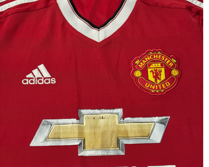 Manchester United Red Home Football Jersey