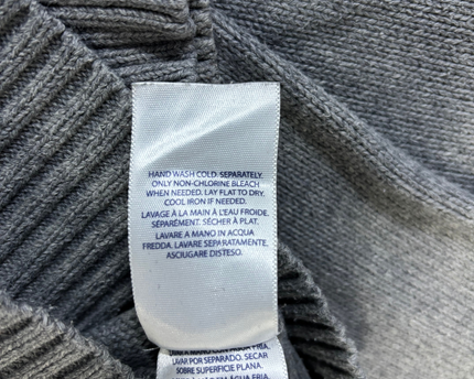 Polo Ralph Lauren Grey Crewneck Knit Sweater