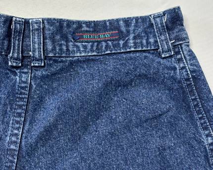 Blue Bay Blue Vintage High-Waisted Tapered Jeans