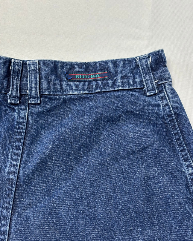 Blue Bay Blue Vintage High-Waisted Tapered Jeans