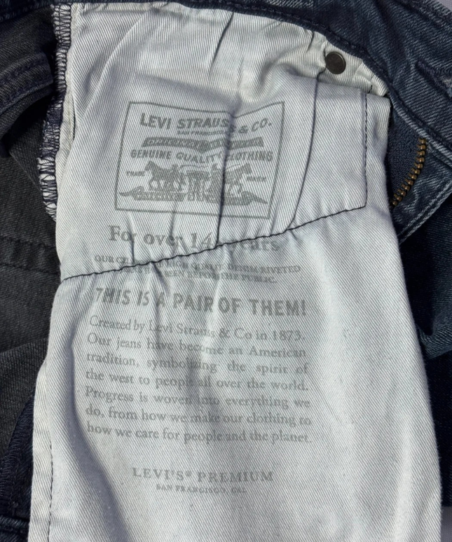 Levi's Premium 512 Slim Taper Dark Blue Jeans