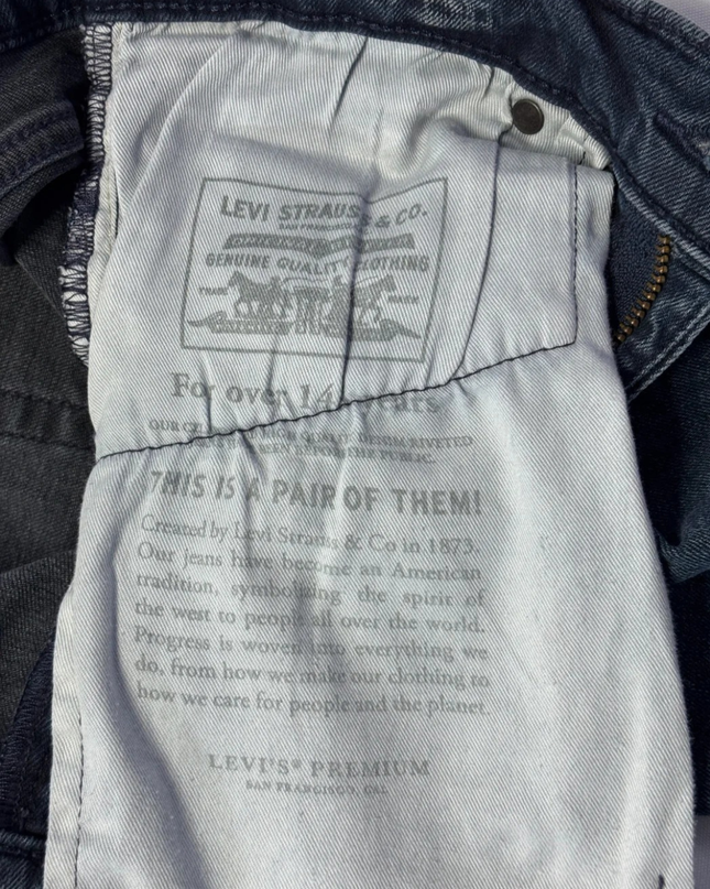 Levi's Premium 512 Slim Taper Dark Blue Jeans