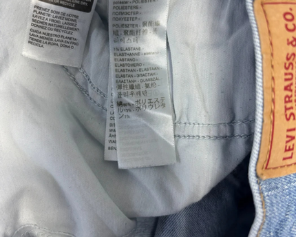 Levi's Blue High Waisted Mom Jeans