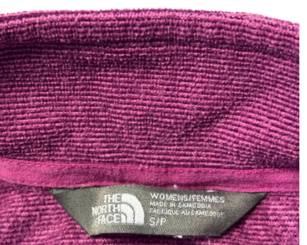The North Face Magenta Polartec Quarter-Zip Fleece Pullover