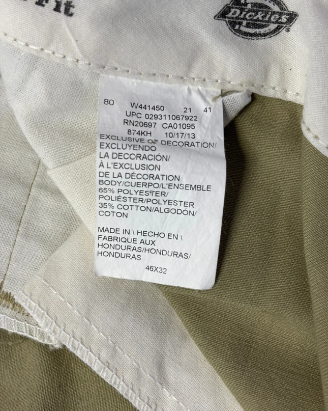 Dickies 874 Original Fit Khaki Work Pants