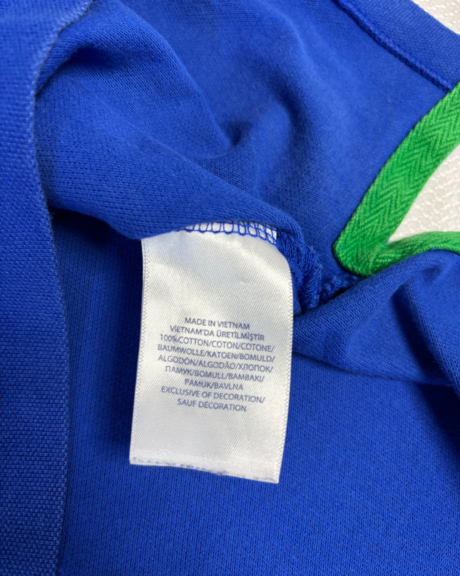 Polo Ralph Lauren Blue Big Pony Custom Fit Polo Shirt