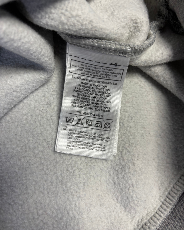Adidas Grey Trefoil Crewneck Sweatshirt