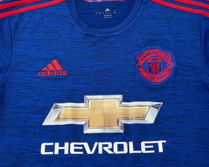 Manchester United 2016-17 Adidas Blue Away Jersey